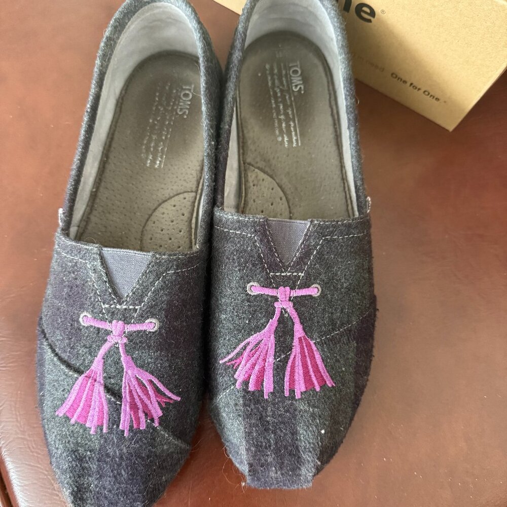 Toms Tartan Plaid flats